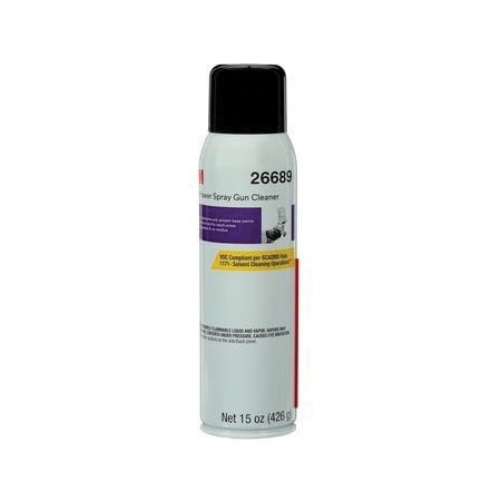 3M 26689, High Power Spray Gun Cleaner, 6/CV, Can 7100148476